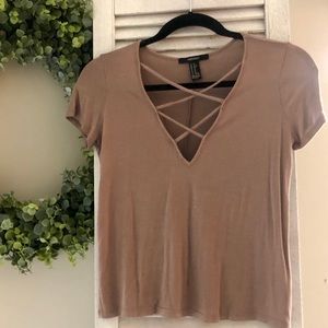 Brown Tee